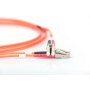 Digitus | Patch cable | Fibre optic | Male | LC multi-mode | Male | LC multi-mode | Orange | 2 m - 3